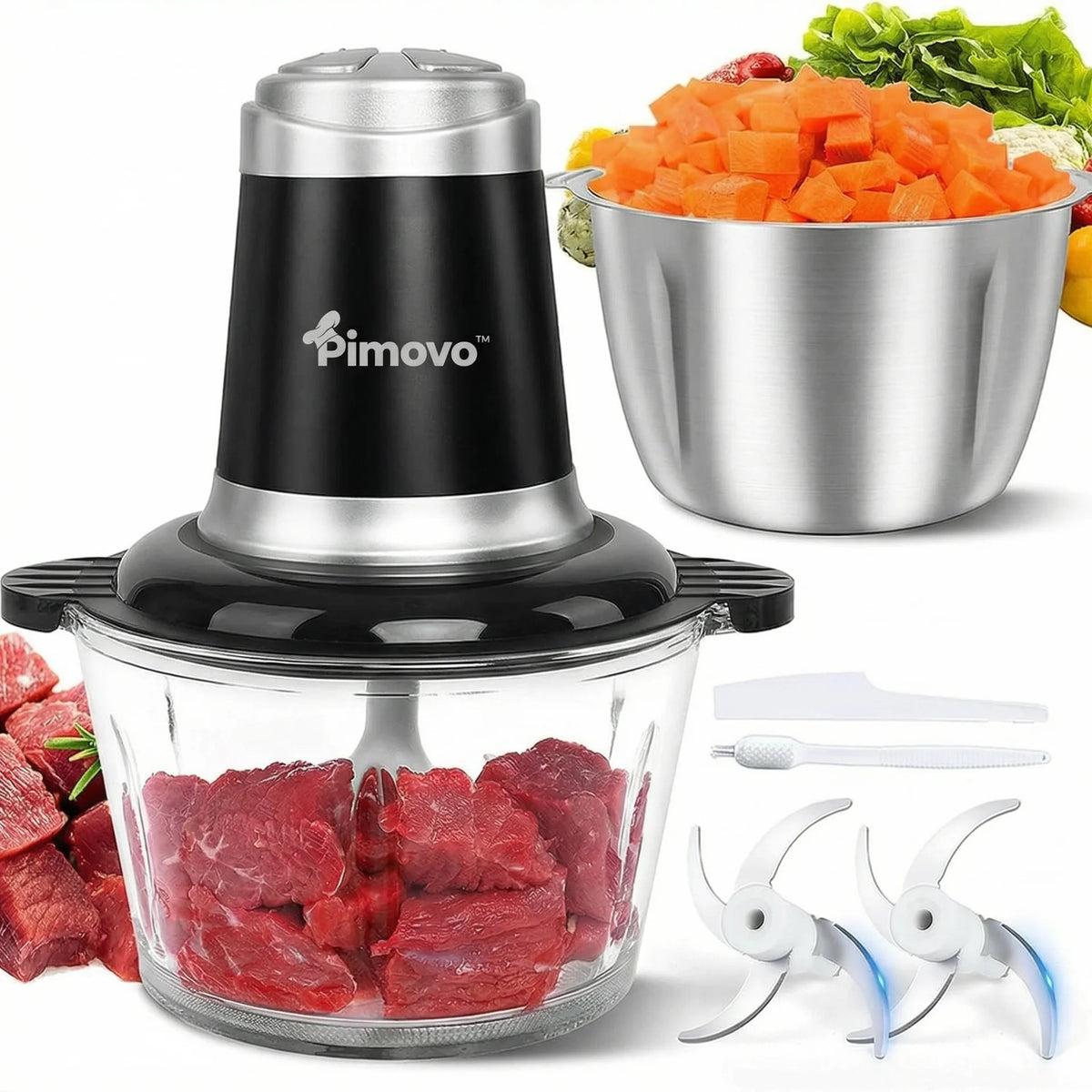 Pimovo™ Elektrisk Madhakker