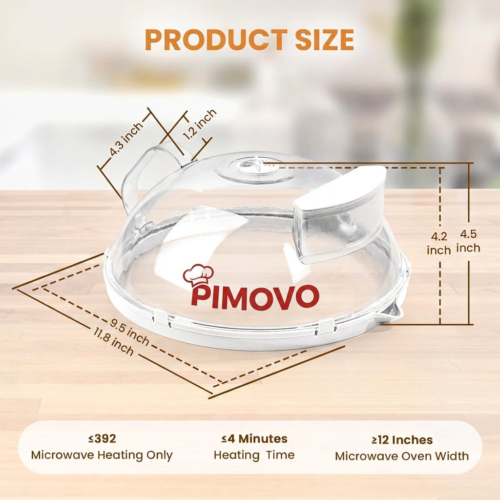 غطاء الميكروويف SteamGuard من Pimovo™